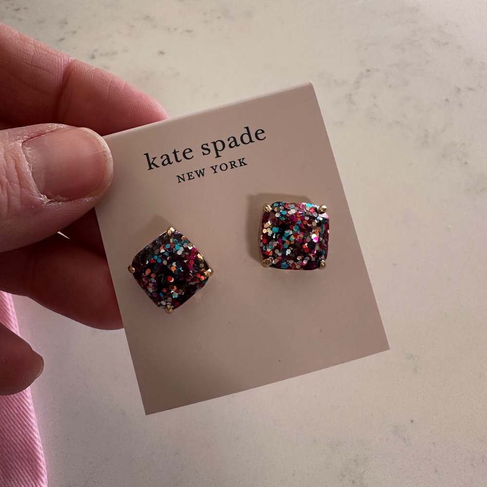 Kate spade multicolored large stud earrings - Picture 3 of 4